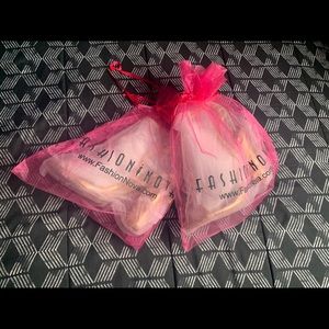 Gold fashion nova heels